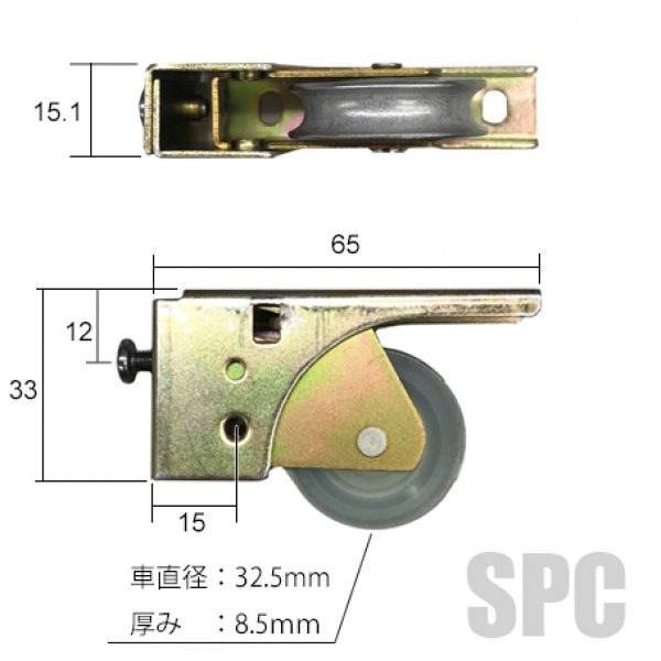 戸車・新日軽 C8NLC47（2個入） | ドア・引戸・勝手口（錠以外） | 玄関戸車 |  サッシ部品の販売や通販専門店のサッシコンビニのサッシの商品紹介｜YKKや三協立山など各メーカー商品のこともご相談ください。