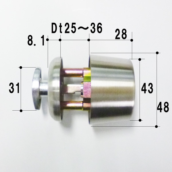 ALPHA握り玉 トステムロンカラー 2ロックセット ZDA-555 ZDA555 | ドア錠・ハンドル・取っ手 | 錠・セット品・ 取っ手 |  ALPHA サッシ部品の販売や通販専門店のサッシコンビニのサッシの商品紹介｜YKKや三協立山など各メーカー商品のこともご相談ください。