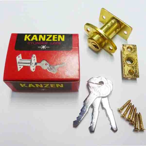 KANZEN 木製引戸錠 ネジ込錠30mm 外締り | 引戸錠 | サッシ部品の販売や通販専門店のサッシコンビニのサッシ の商品紹介｜YKKや三協立山など各メーカー商品のこともご相談ください。