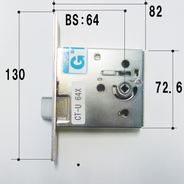 176-KS-220 UC GT 64㎜ GOAL UC CT-U 64X GTケース アンティック錠 BS:64ミリ | ドア錠・ハンドル・取っ手  | 錠ケース・ラッチ | ゴール・GOAL | GOAL UC  サッシ部品の販売や通販専門店のサッシコンビニのサッシの商品紹介｜YKKや三協立山など各メーカー商品のこともご ...