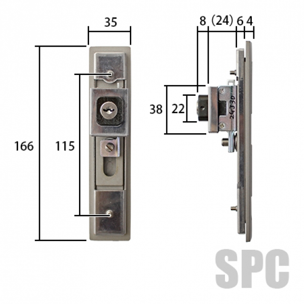 YKK-10-473-06H5 シリンダーユニット DHL-181 | すべての商品 | YKK