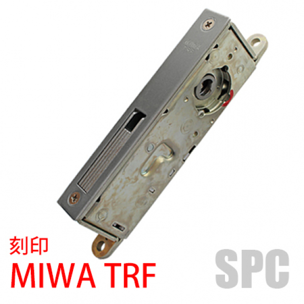 MIWA 078-TRFケースのみ 強化ガラス扉用錠 開き戸用 | ドア錠 