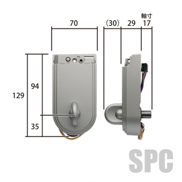 三協 電動式サムターンWD9230 19-559-03SLCL 左吊元 | すべての商品 | 検索結果 | WD9230  サッシ部品の販売や通販専門店のサッシコンビニのサッシの商品紹介｜YKKや三協立山など各メーカー商品のこともご相談ください。