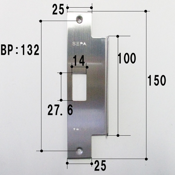 錠フロント-SEPA　　　　CH-123D用　Bタイプ