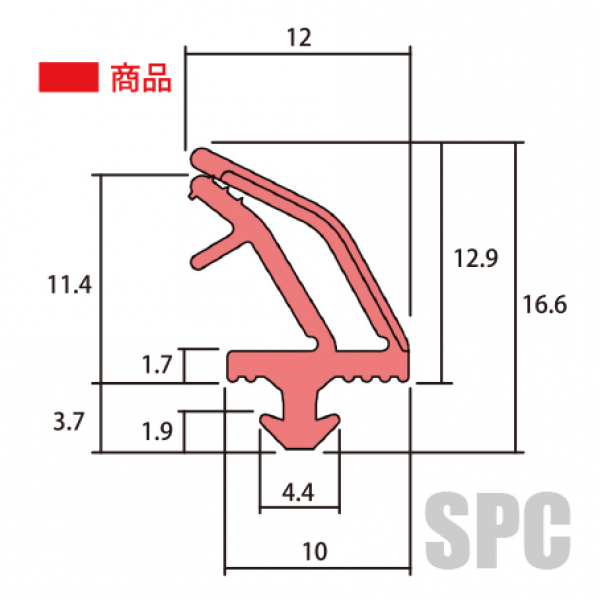 下枠タイト材　PYTB450